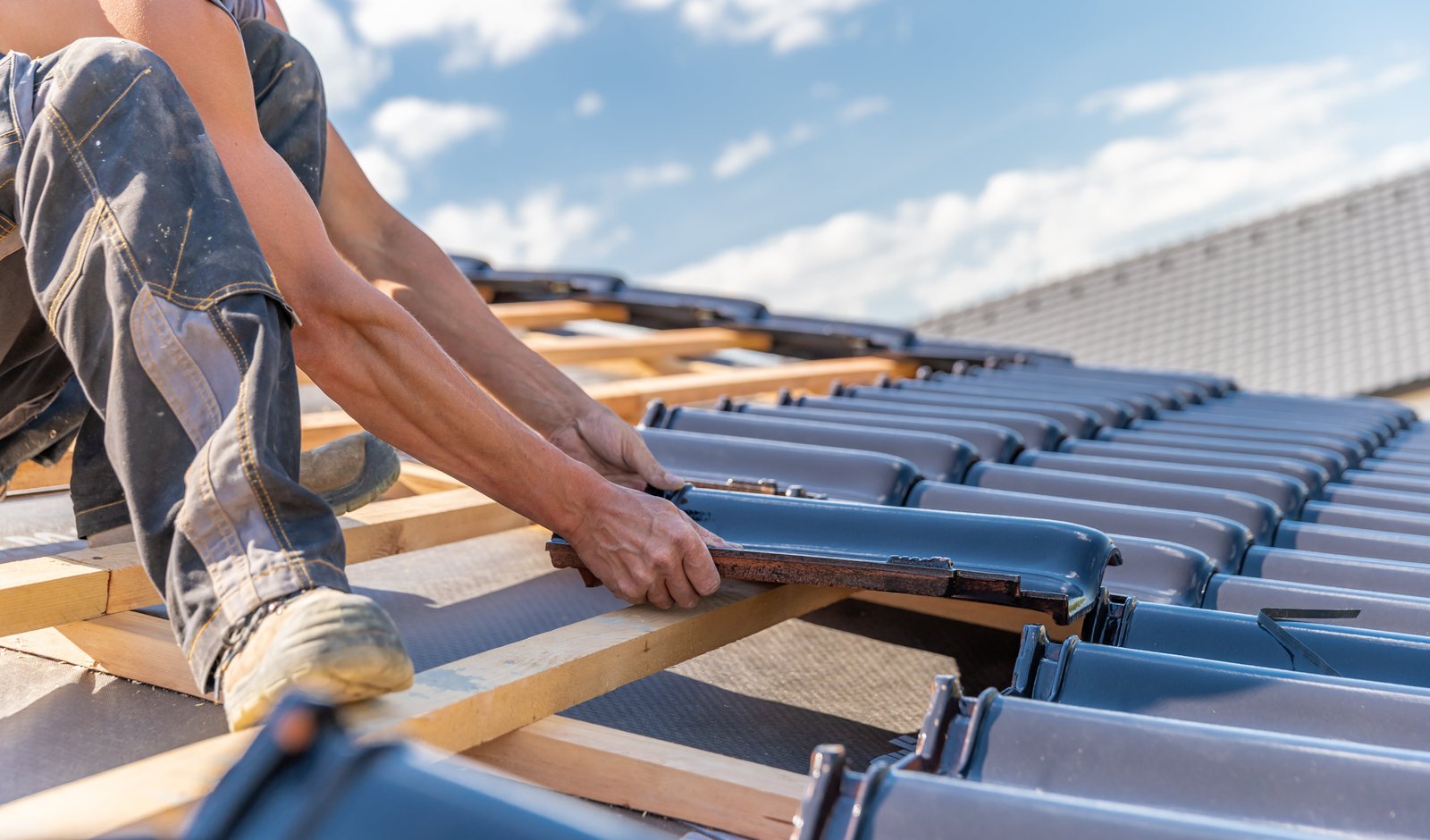 Roof Tile Installation