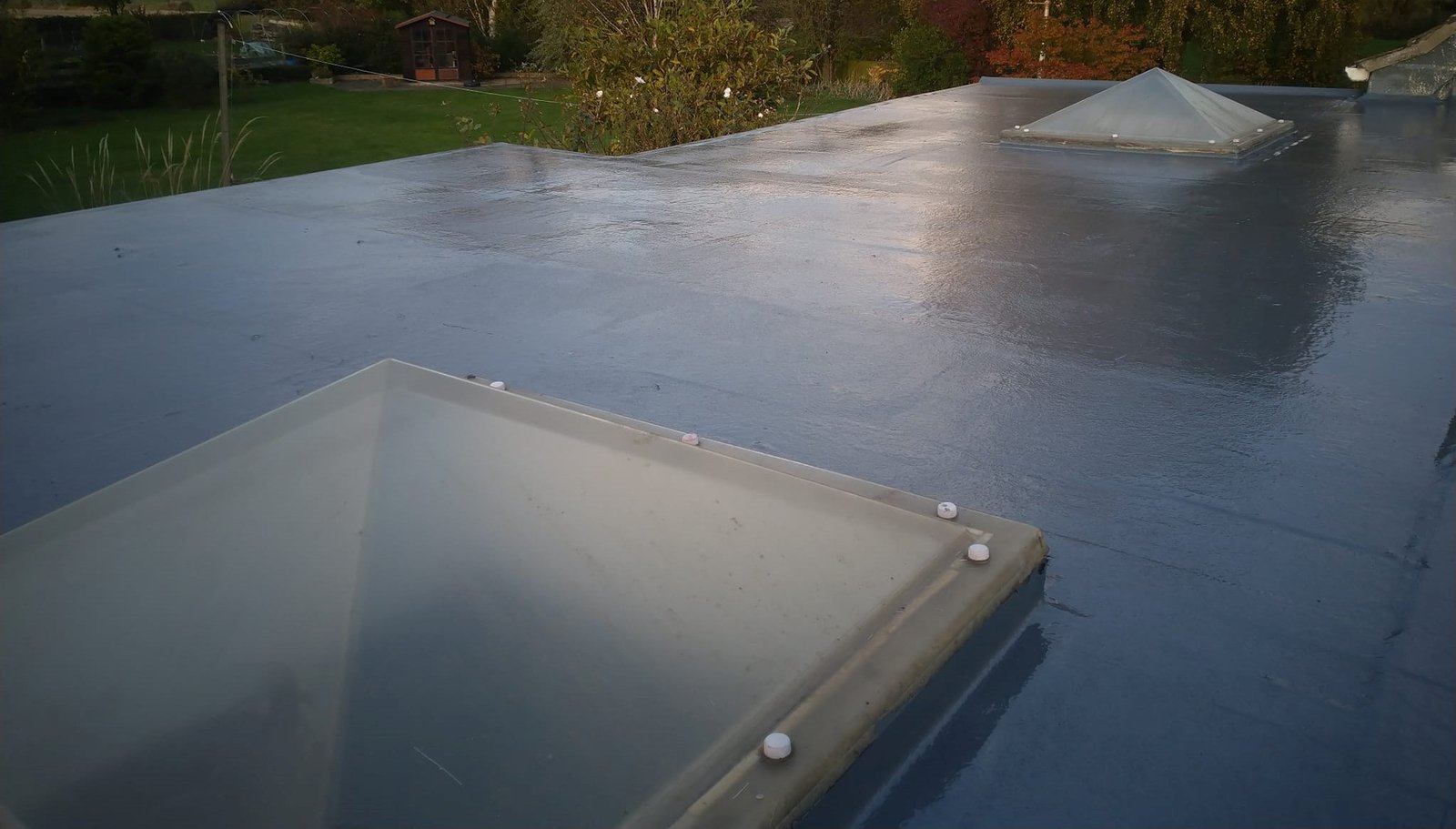 Fibreglass Roof Project